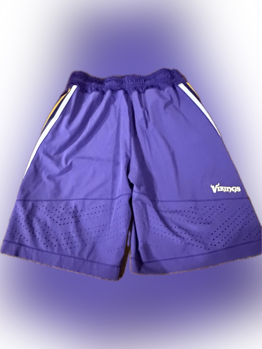 Nike Onfield NFL Minnesota Vikings Large Shorts Purple/Gold